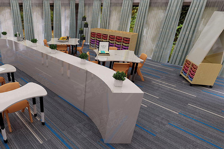 這樣的儲物柜，用在創(chuàng)客教室再合適不過了